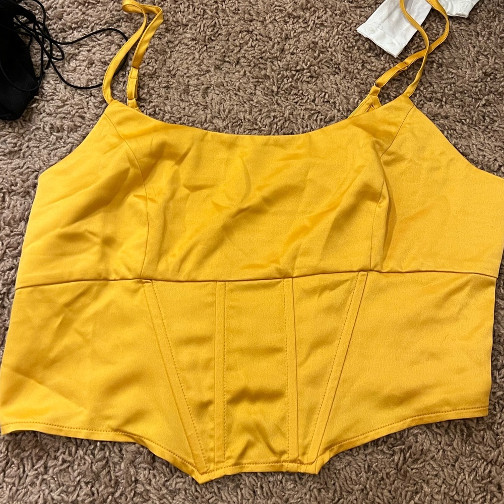 la hearts corset top